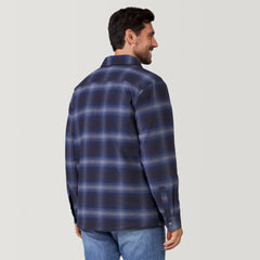 Moon Blue Plaid