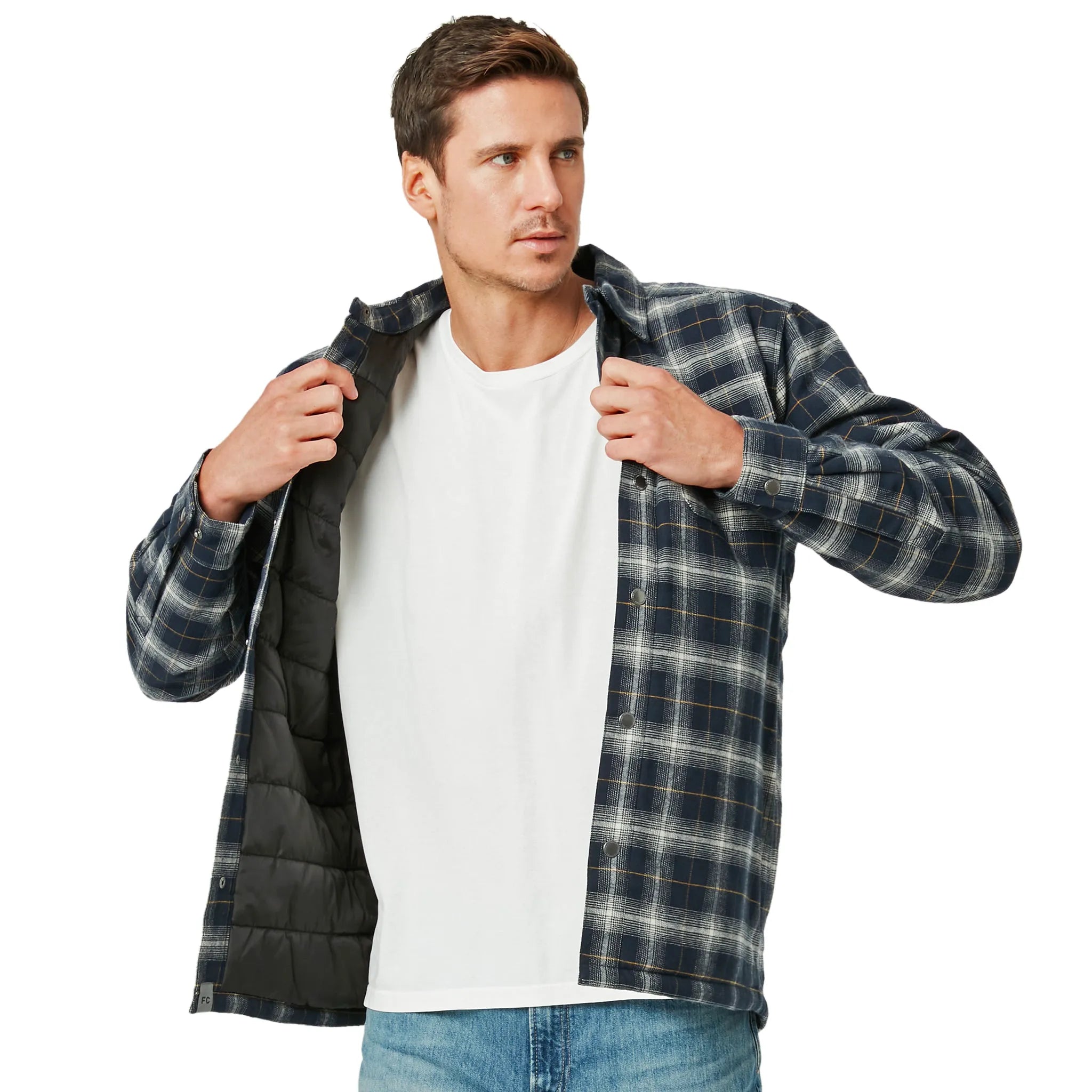 Dark Navy Plaid