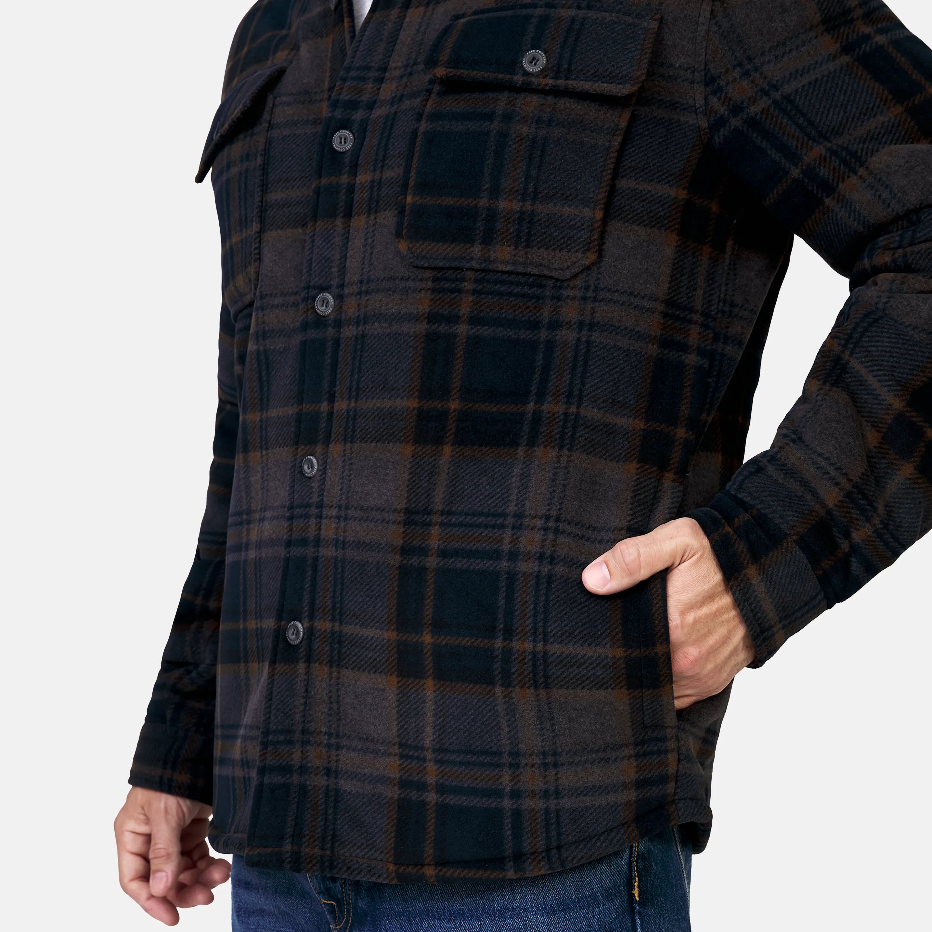 Dark Navy Plaid