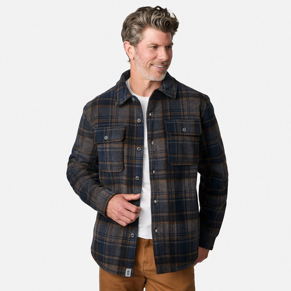 Dark Navy Plaid
