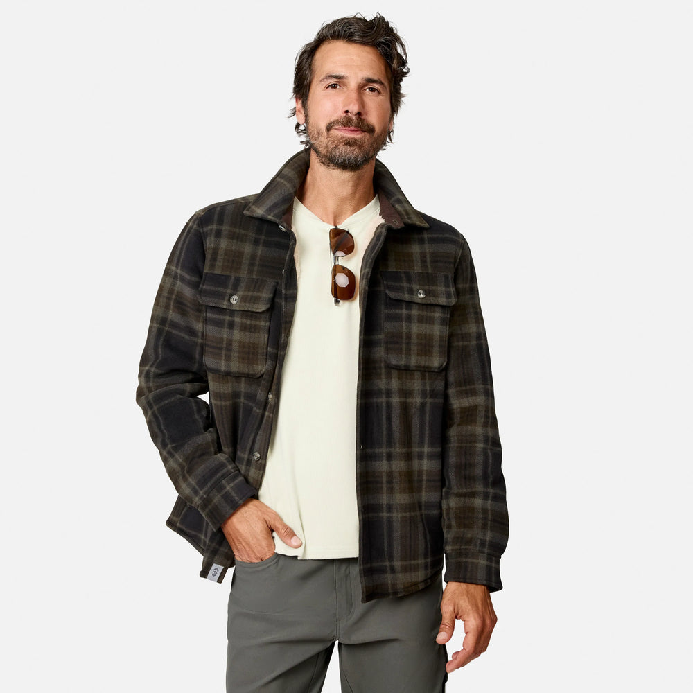 Olive Plaid