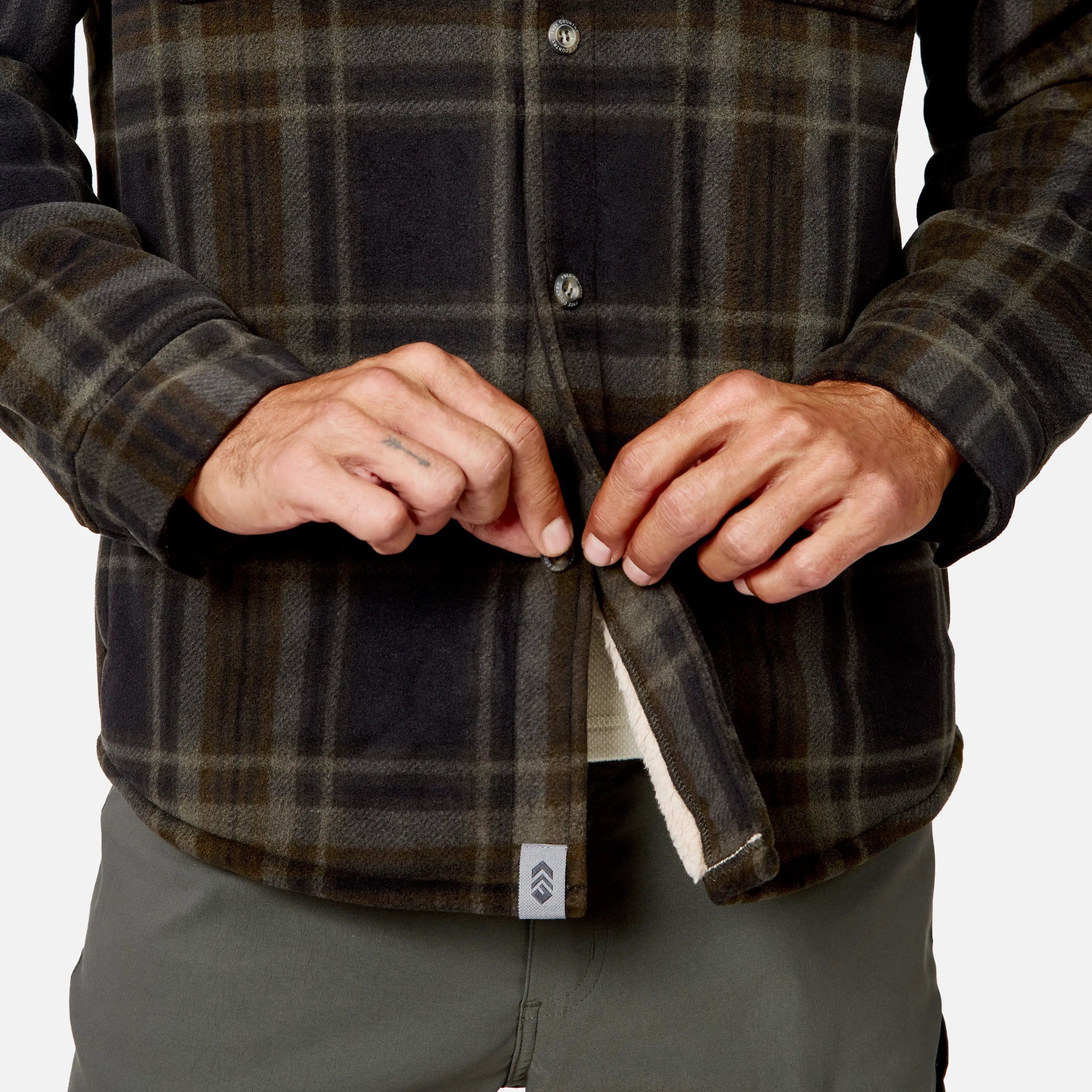 Olive Plaid