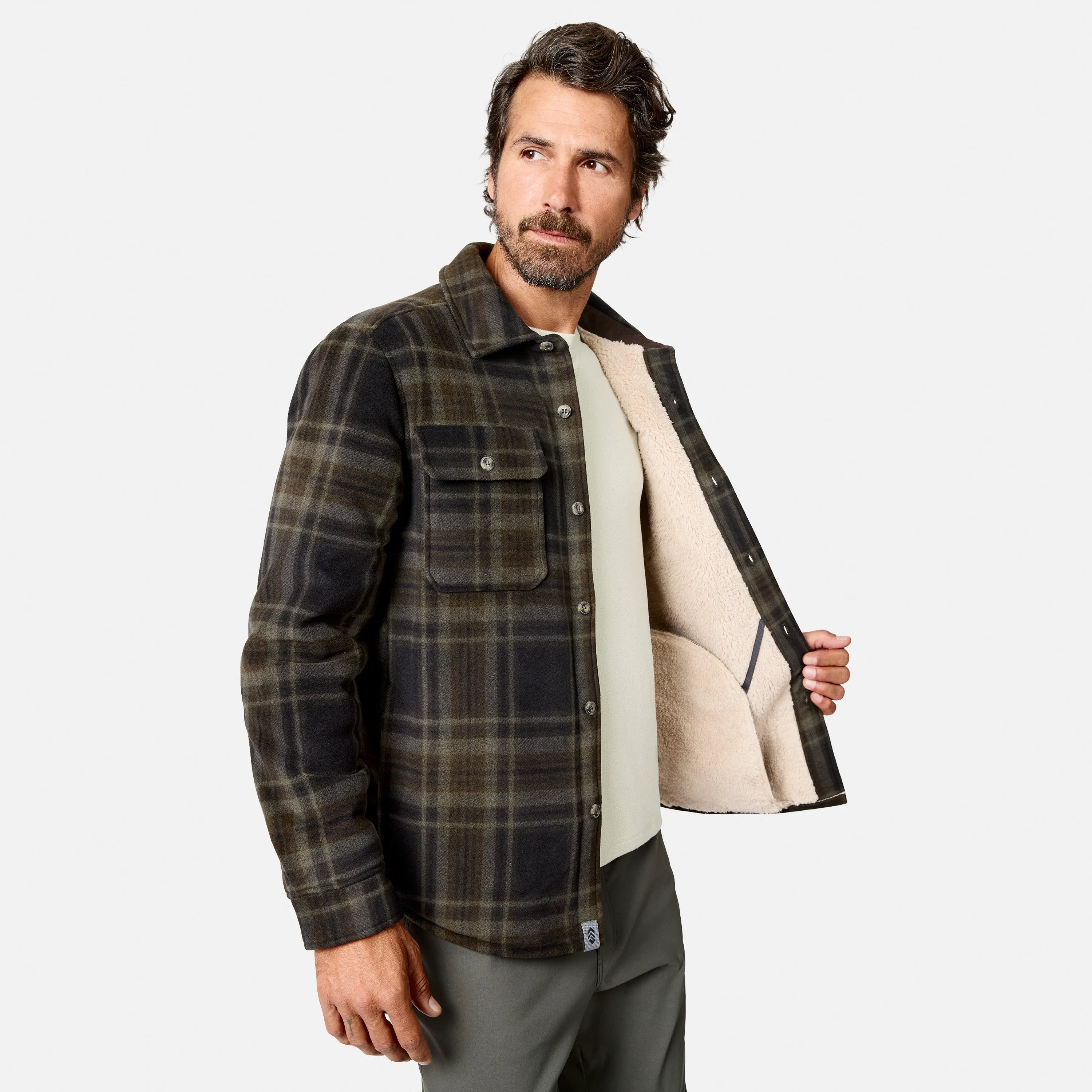 Olive Plaid