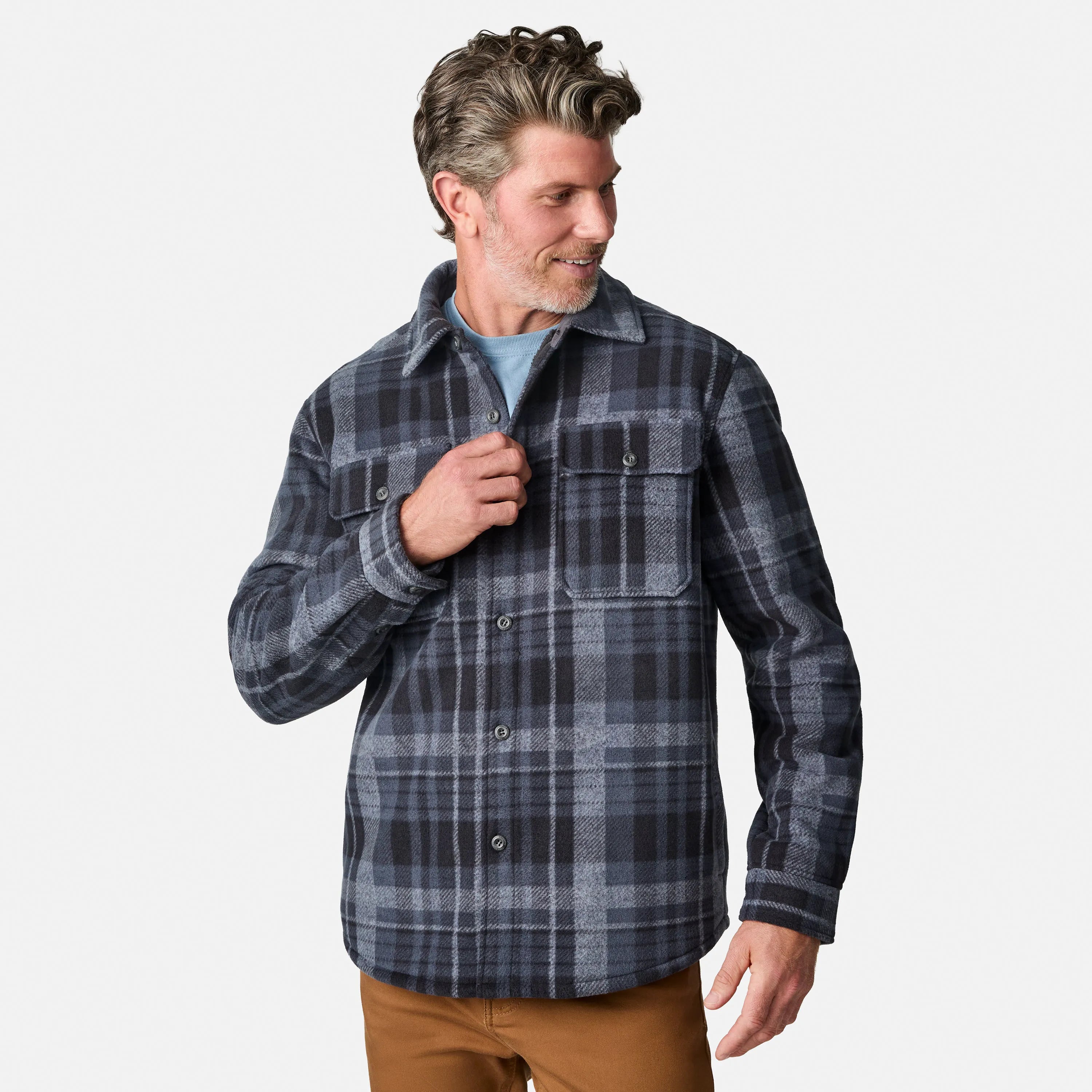 Charcoal Plaid