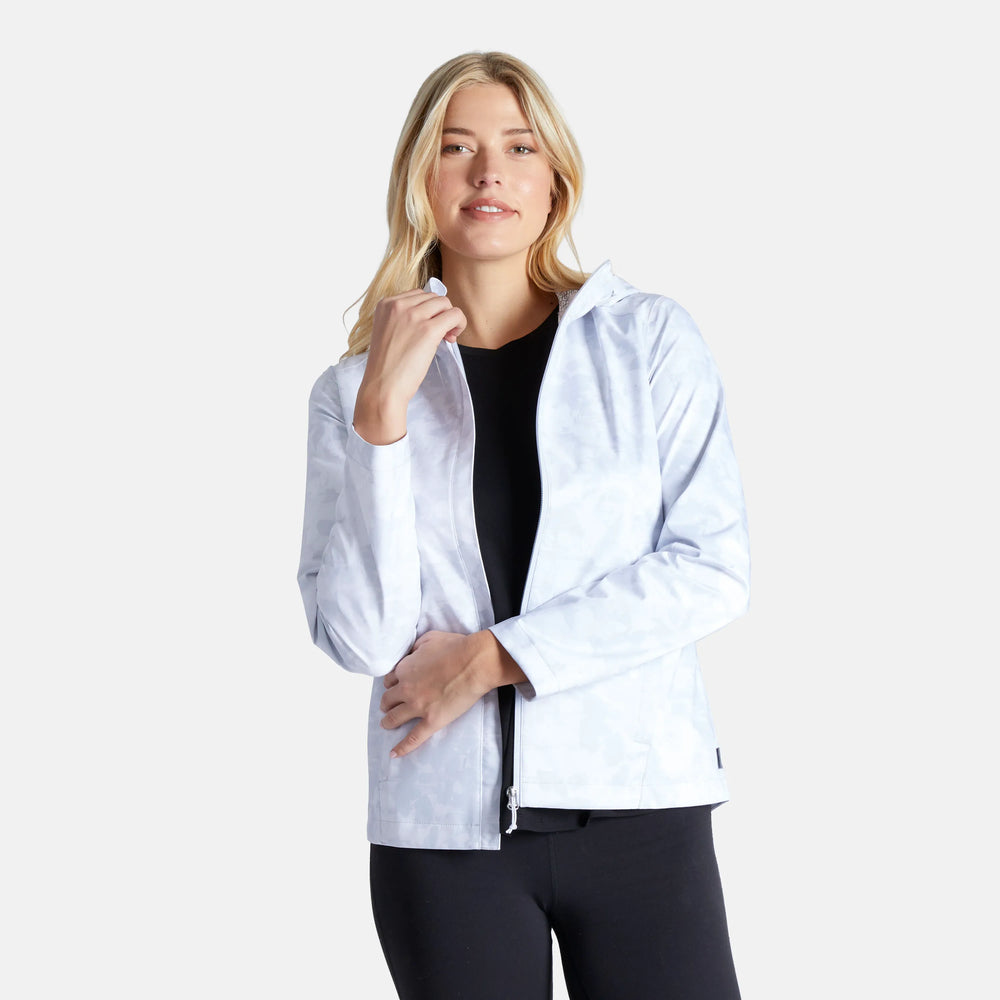 Silver Chip Floral Bliss