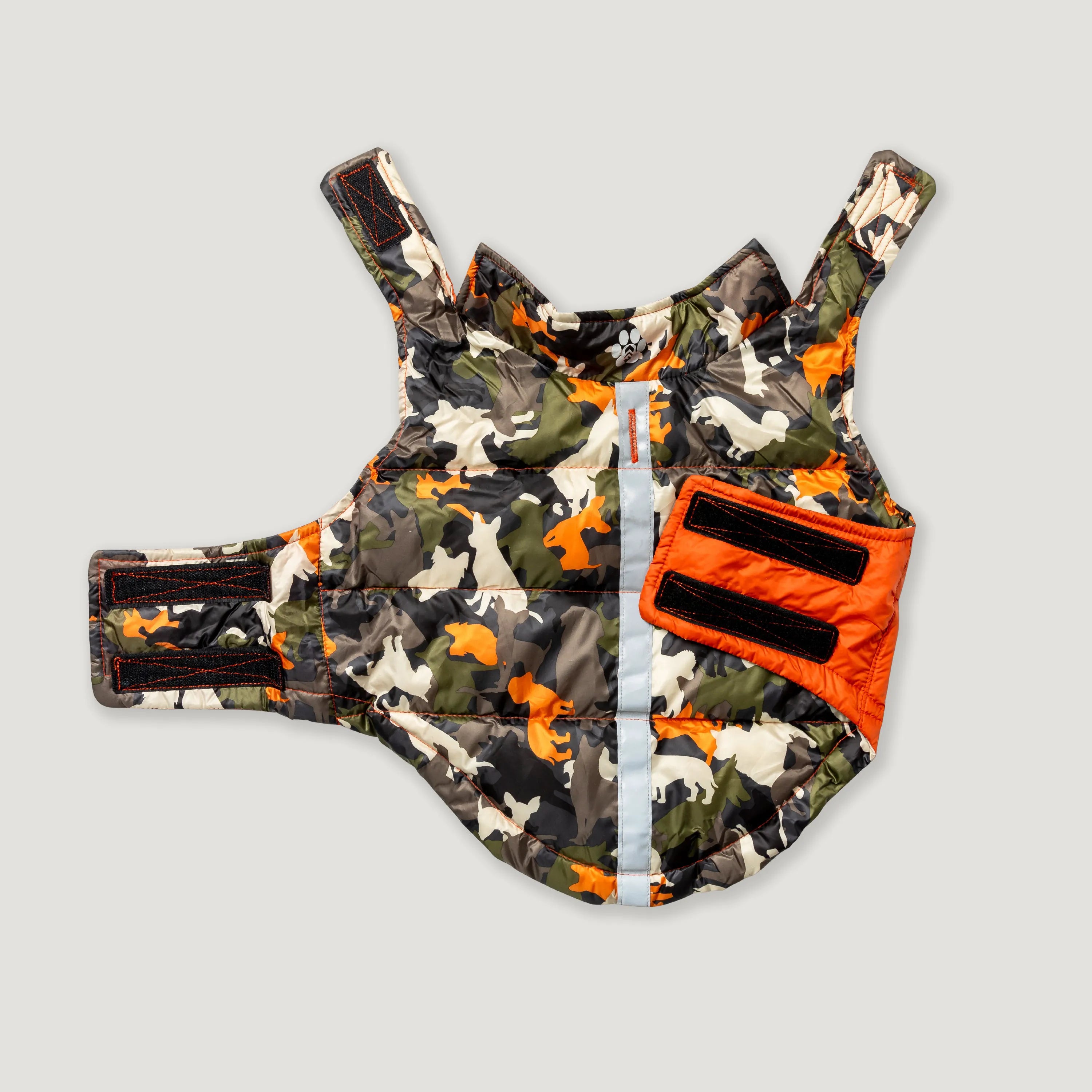 Olive Camo/Orange