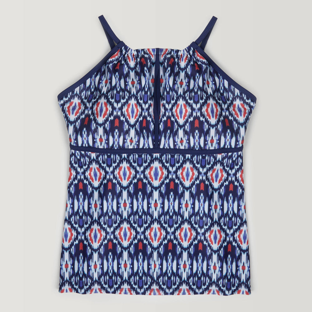Marine Cascade Ikat